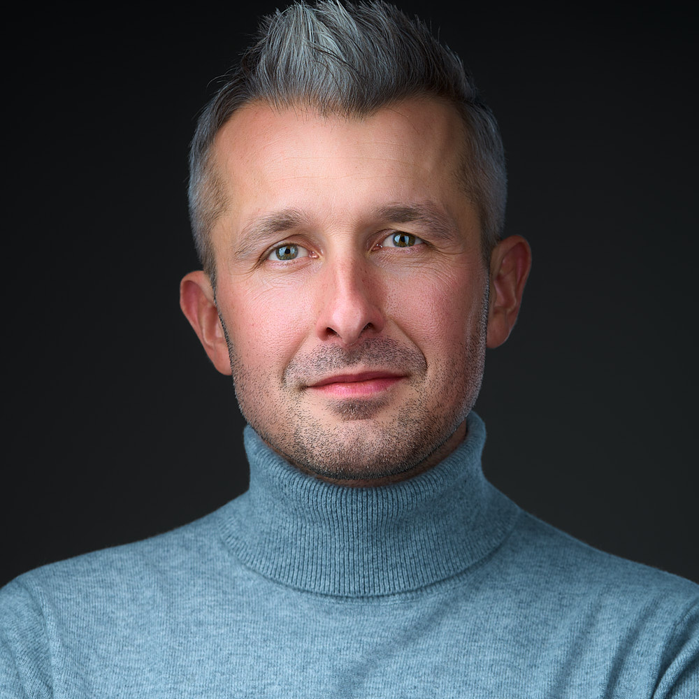 Portret headshot wykonany w Bielsku-Białej