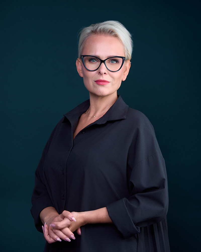 Klasyczny portret biznesowy liderki