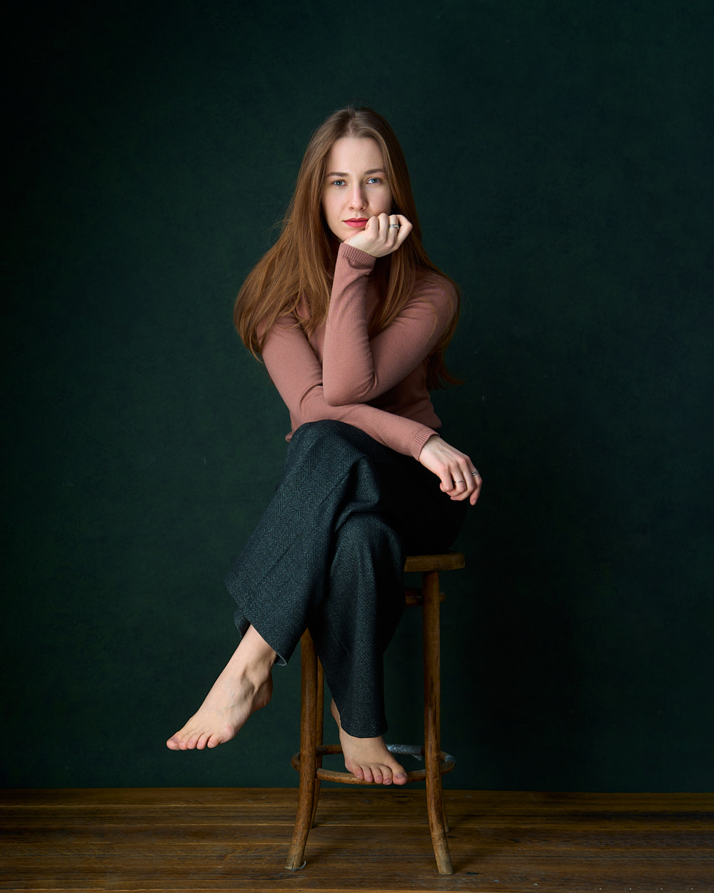 Klasyczny portret biznesowy liderki